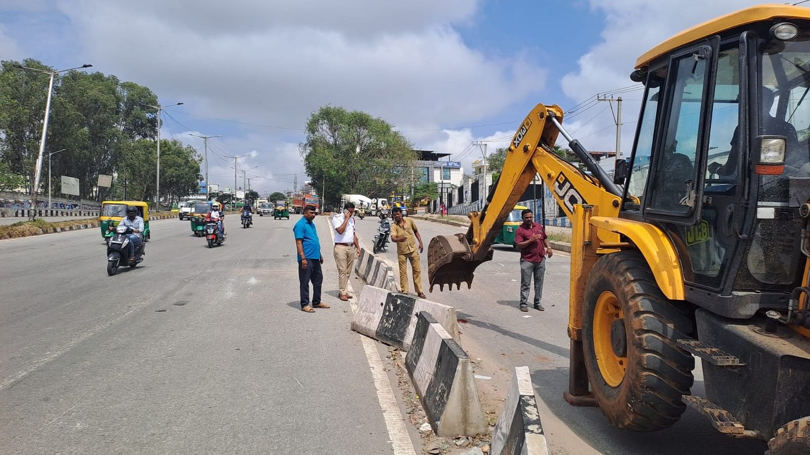 <div class="paragraphs"><p>Improvements at the Srigandhada Kavalu Junction. </p></div>