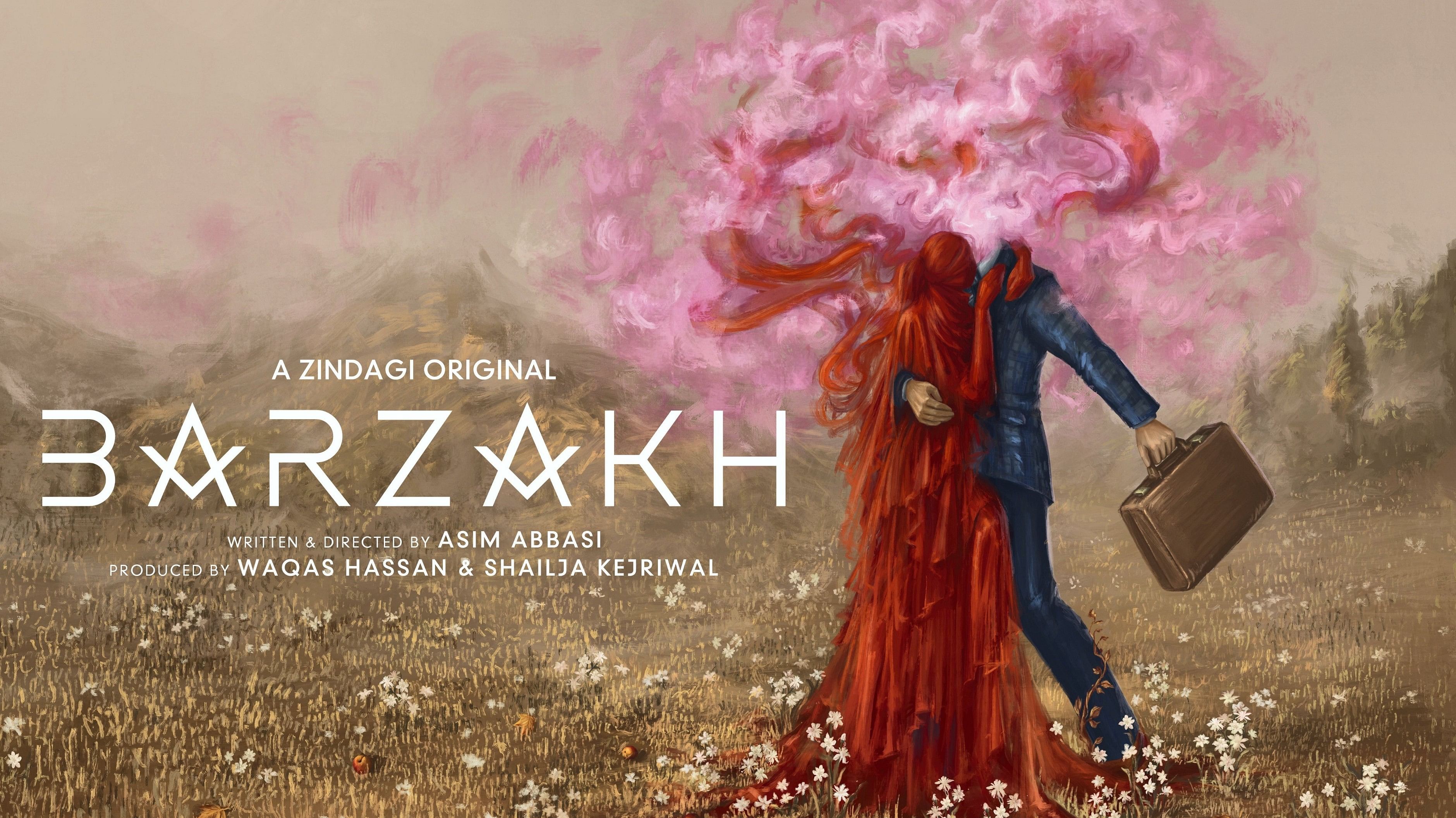 <div class="paragraphs"><p>Official poster of <em>Barzakh</em> starring Pakistani actors Fawad Khan and Sanam Saeed. </p></div>