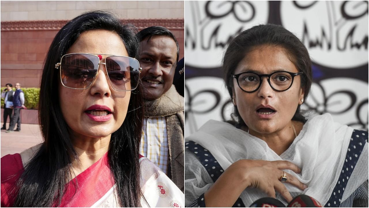 <div class="paragraphs"><p>TMC leaders Mahua Moitra and Sushmita Dev.</p></div>