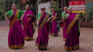 <div class="paragraphs"><p>A screengrab of the elderly women dancing to the beats of&nbsp;<em>Tauba Tauba</em>.</p></div>