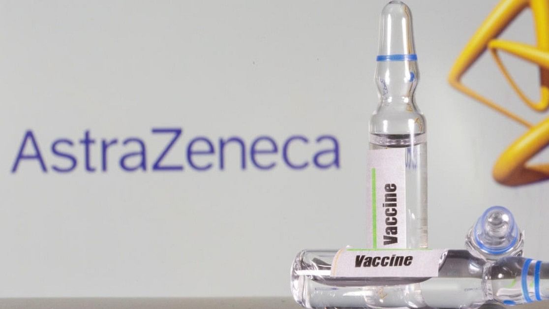 <div class="paragraphs"><p>Representative image showing AstraZeneca logo  with the vaccine.</p></div>