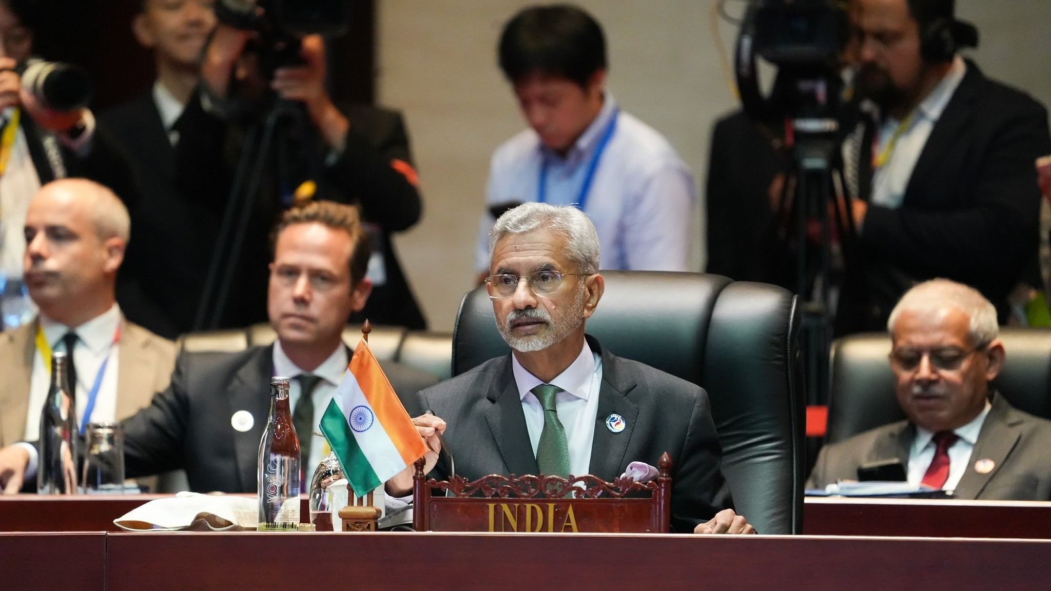 <div class="paragraphs"><p>External Affairs Minister S Jaishankar at the ASEAN Summit.</p></div>