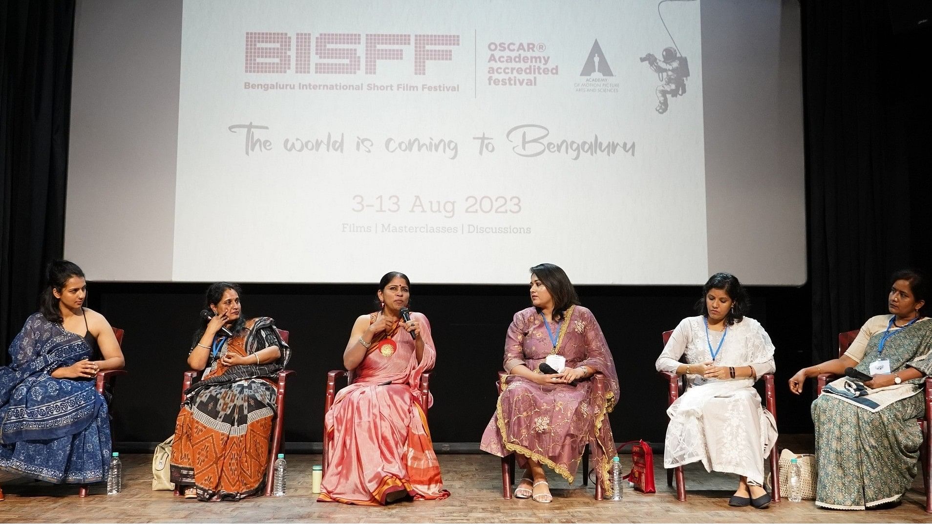 Discussion with women filmmakers at BISFF 2023