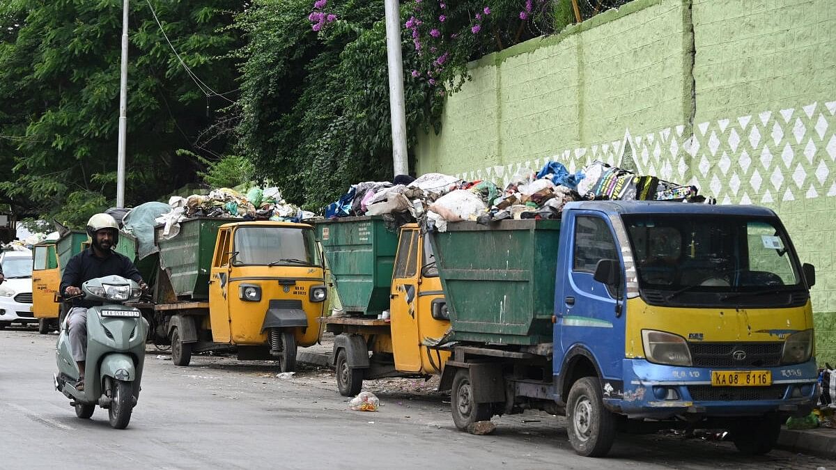 <div class="paragraphs"><p>BBMP garbage trucks are seen in this representative image</p></div>