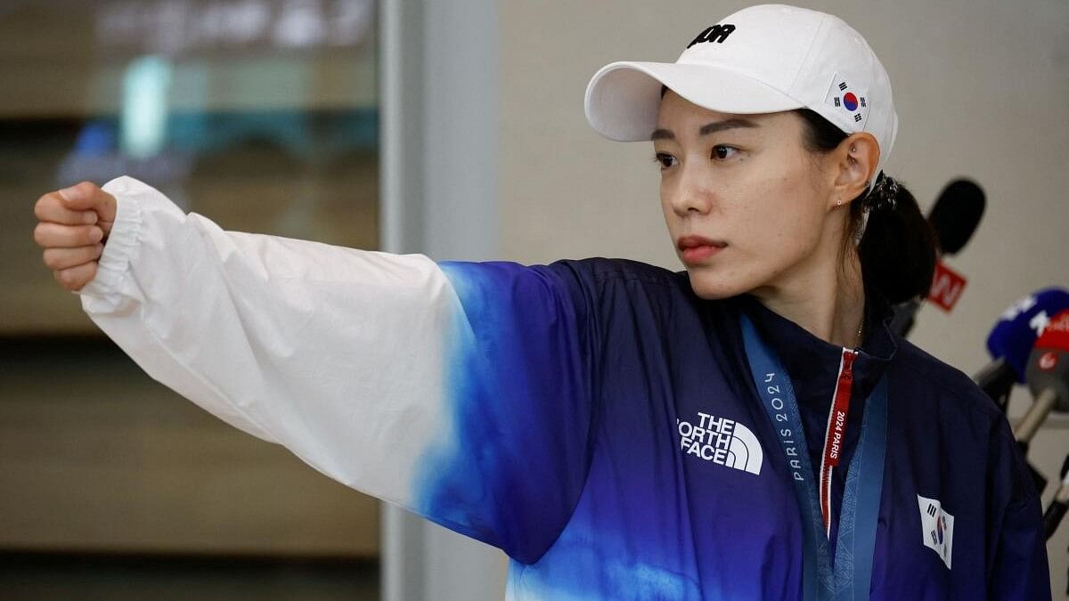 <div class="paragraphs"><p>South Korean pistol shooter Kim Ye-ji</p></div>