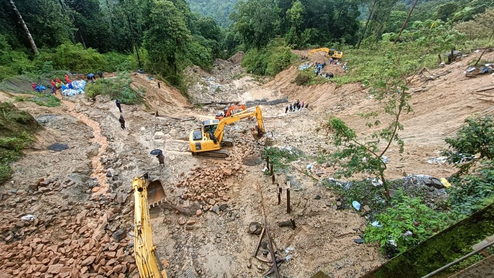 On July 30, Sakleshpura taluk witnessed multiple landslides.