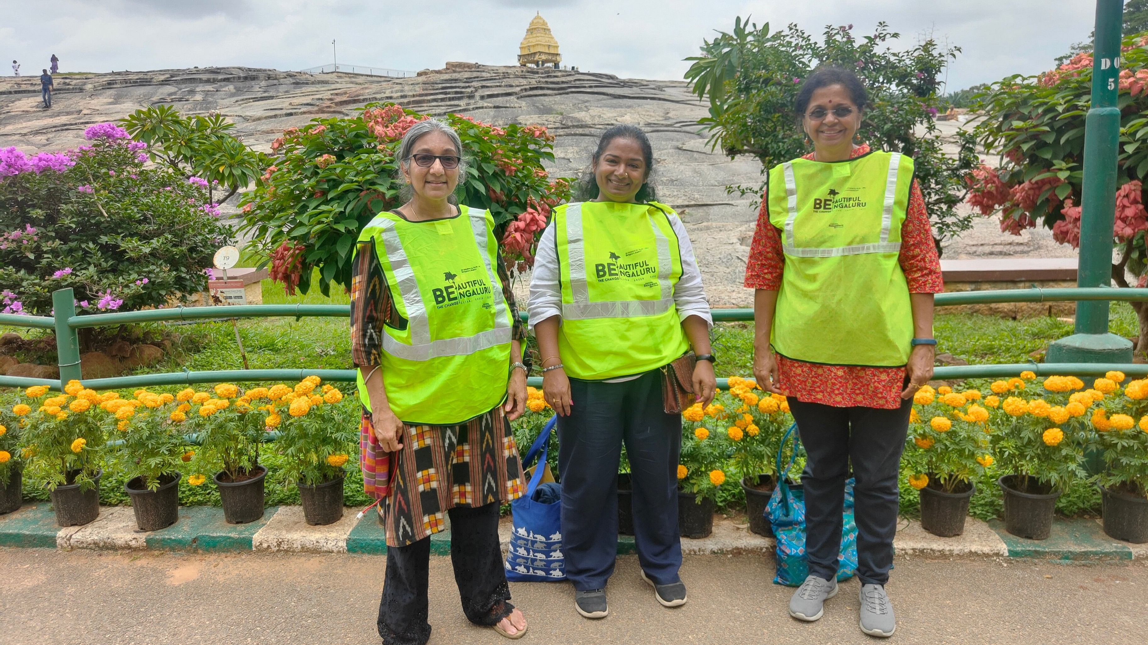 <div class="paragraphs"><p>Lalbagh flower show volunteers</p></div>