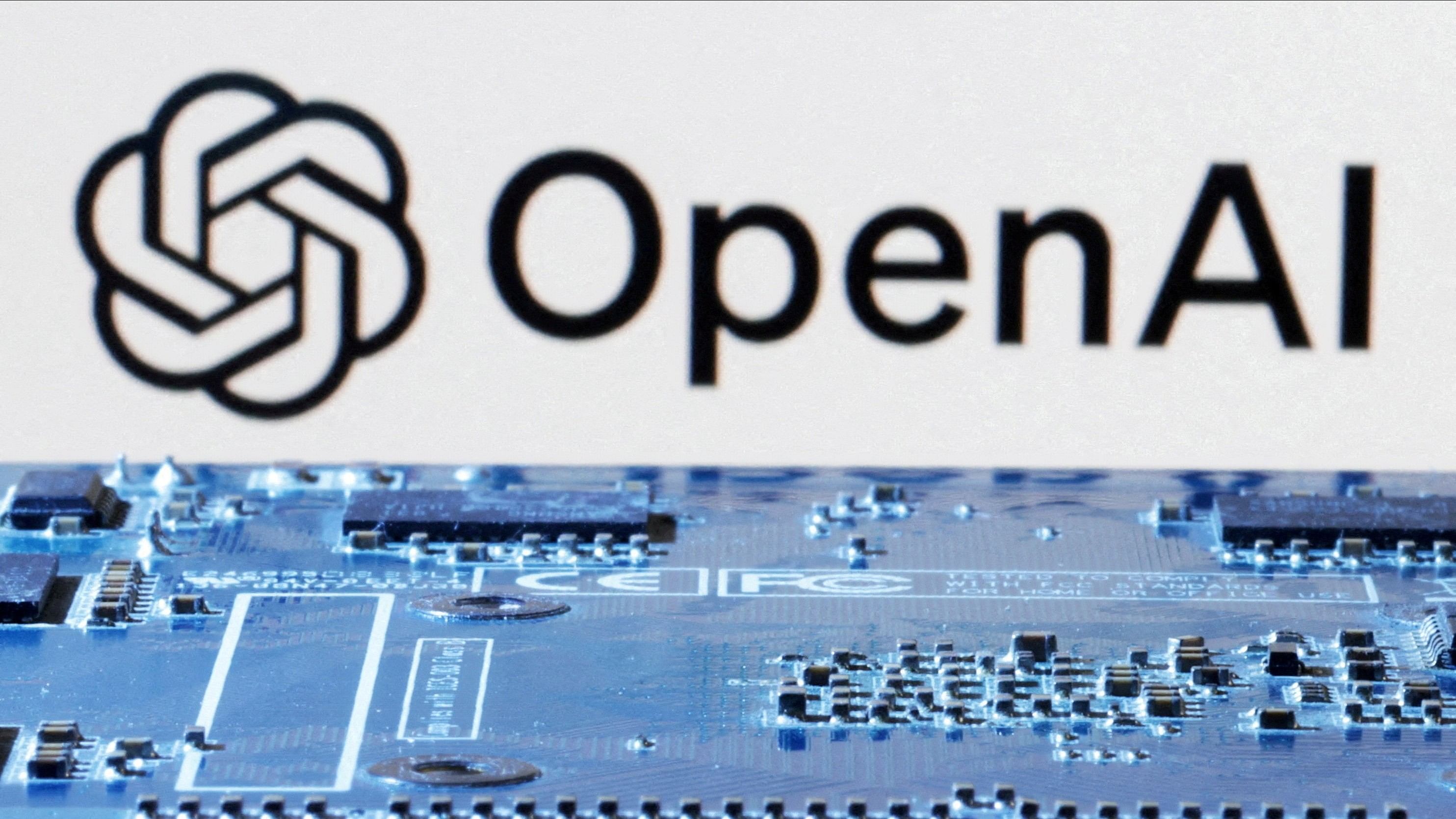 <div class="paragraphs"><p>The OpenAI logo.</p></div>