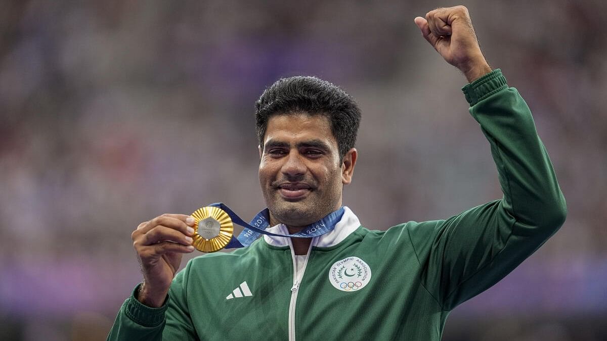 <div class="paragraphs"><p>Gold medalist Pakistan’s Arshad Nadeem.</p></div>