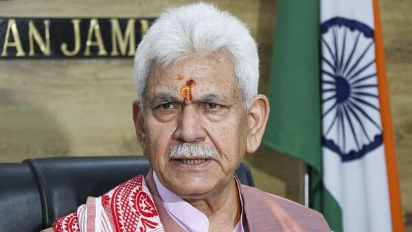 <div class="paragraphs"><p>Jammu and Kashmir Lt Governor Manoj Sinha.</p></div>