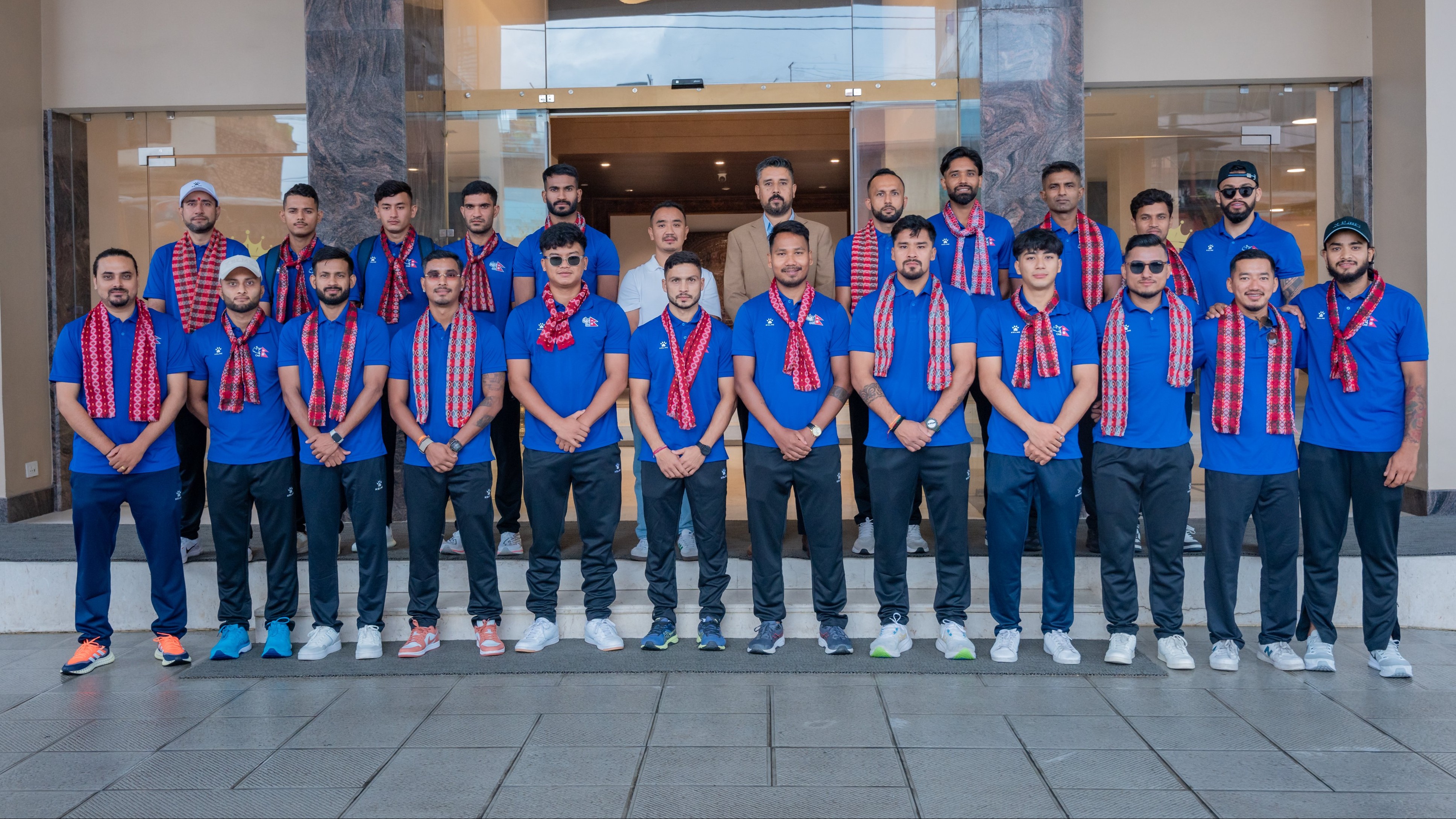 <div class="paragraphs"><p>Nepal Cricket Team.</p></div>