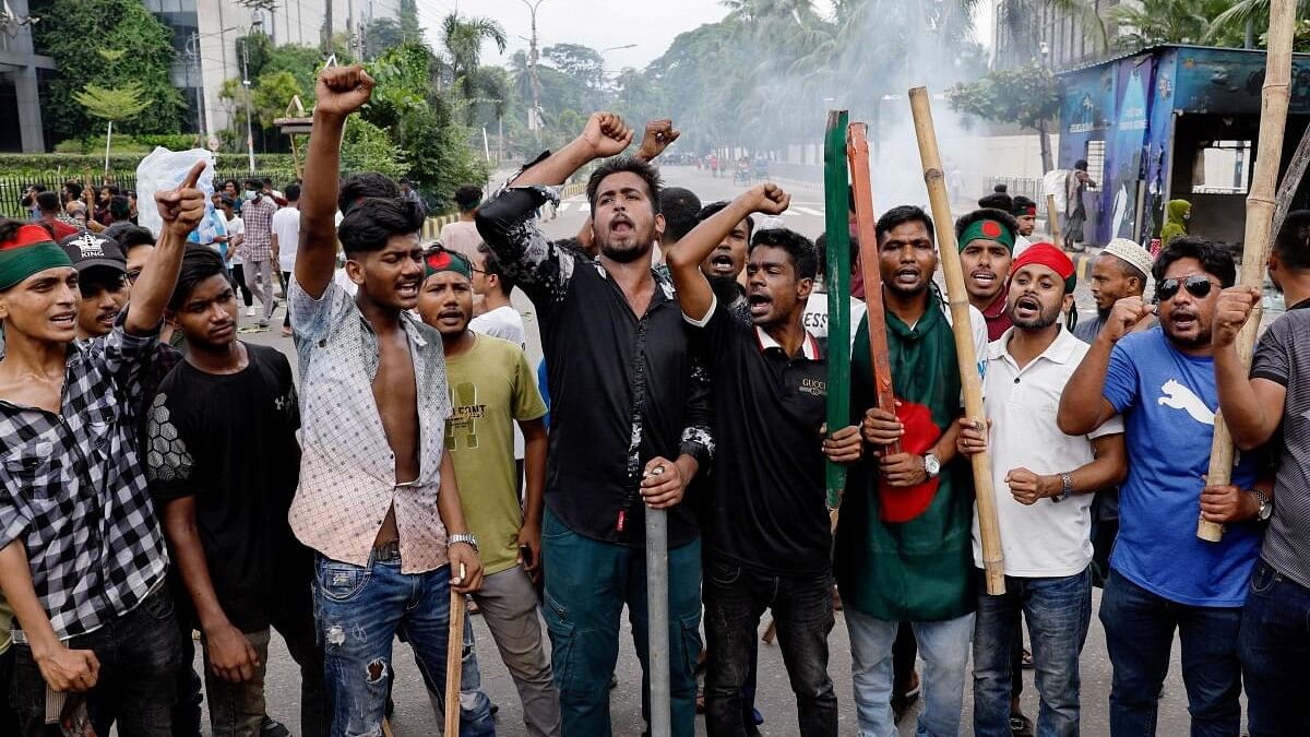 <div class="paragraphs"><p>Bangladesh had been rocked by a massive student protest over a controversial job quota system,</p></div>