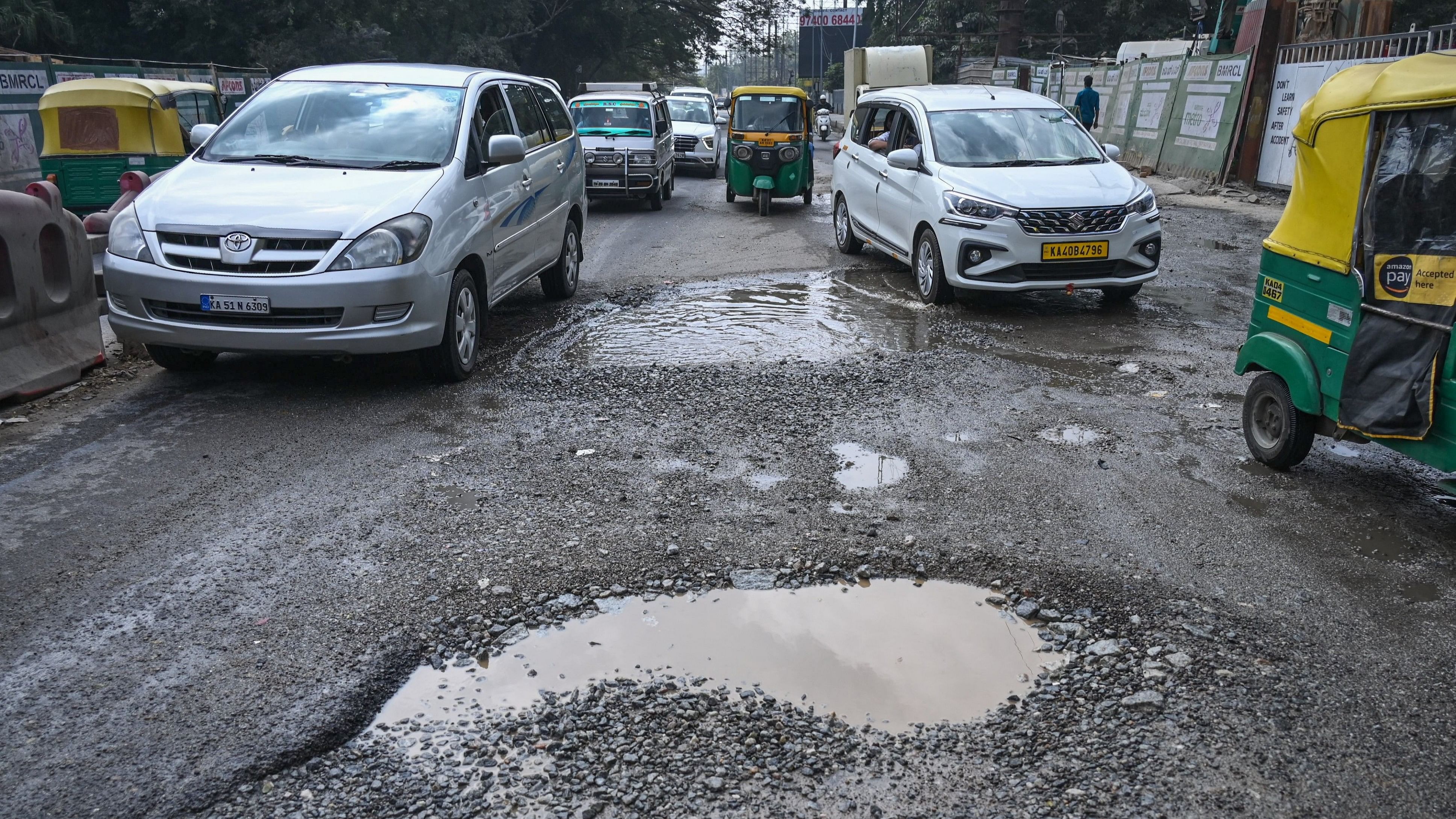 <div class="paragraphs"><p>Pothole-filled roads, broken footpaths, and unkempt parks are a common sight across the city. </p></div>