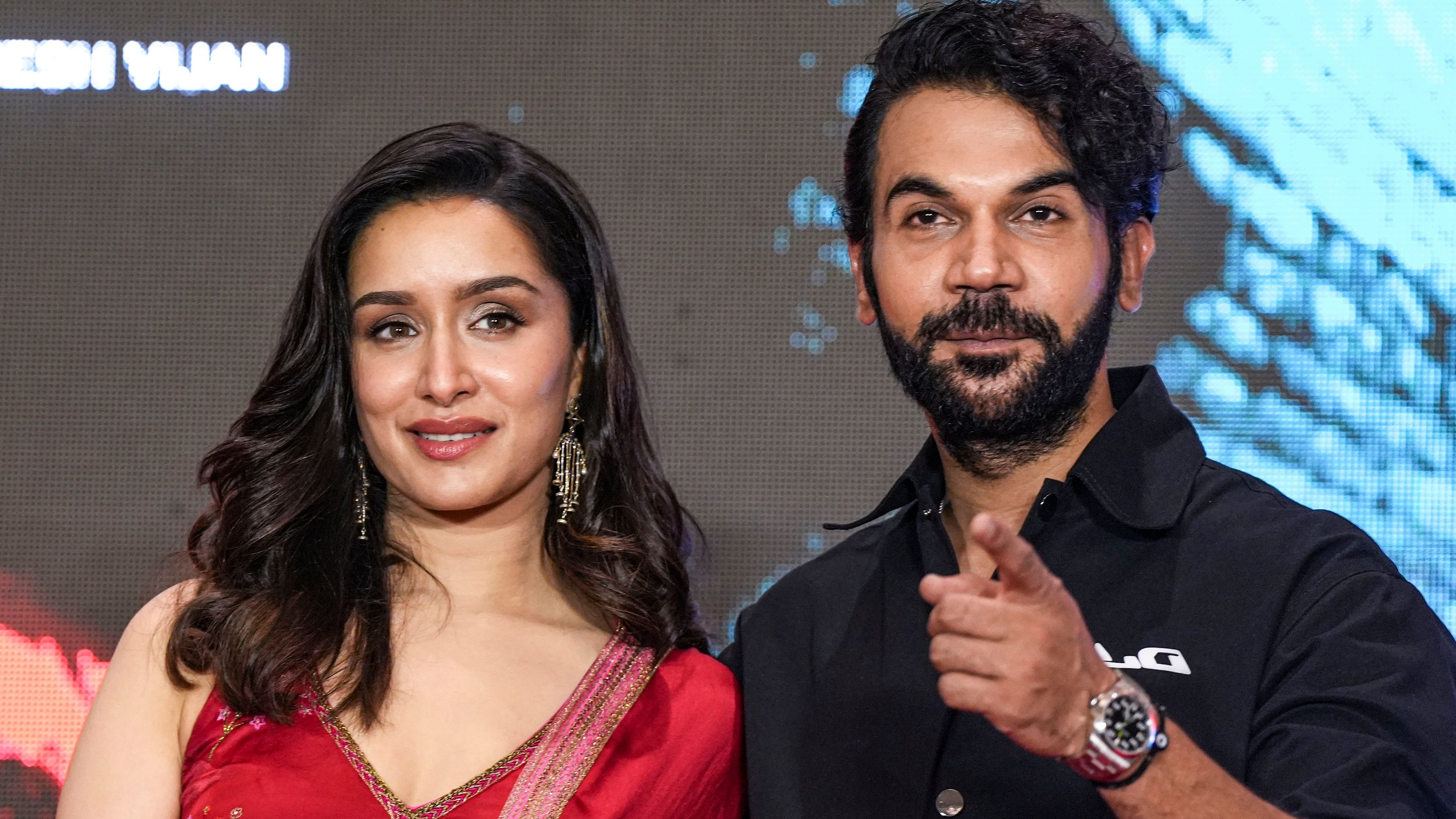 <div class="paragraphs"><p>Bollywood actors Shraddha Kapoor and Rajkummar Rao during a promotional event for film 'Stree 2'.&nbsp;</p></div>