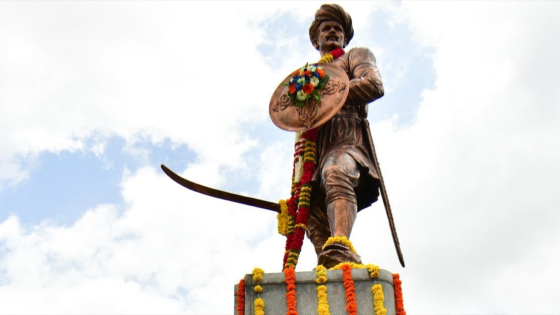 <div class="paragraphs"><p>Krantiveera Sangoli Rayanna statue.</p></div>