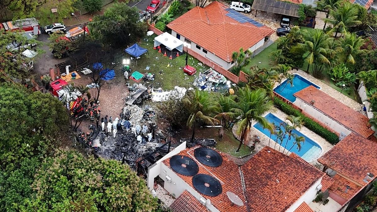 <div class="paragraphs"><p>The site of the plane crash in Brazil's Vinhedo.</p></div>