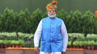 <div class="paragraphs"><p>Prime Minister Narendra Modi at the Raj Ghat on 78th Independence Day, in New Delhi, Thursday, Aug. 15, 2024. </p></div>