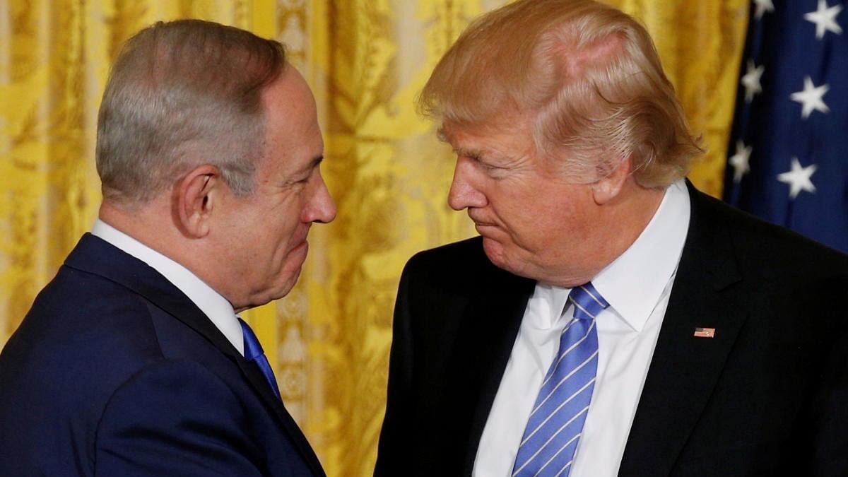 <div class="paragraphs"><p>File photo of Donald Trump and Benjamin Netanyahu.&nbsp;</p></div>