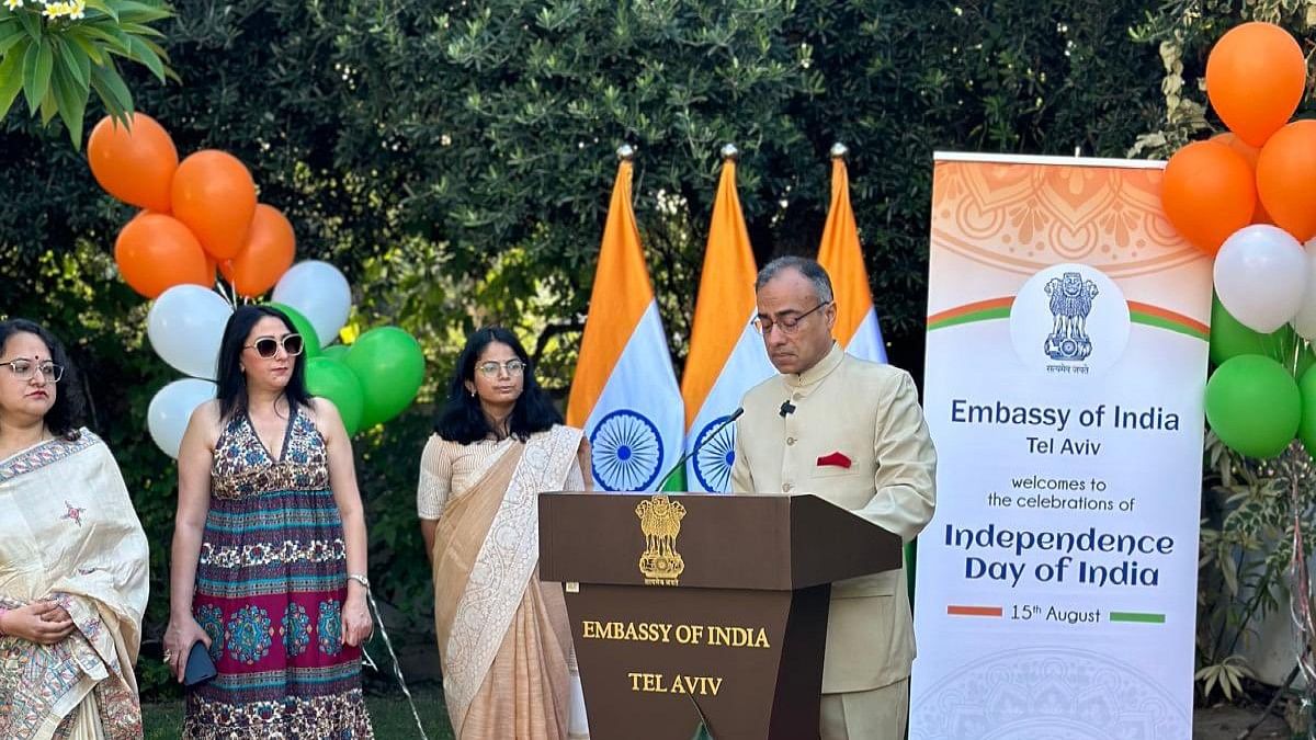 <div class="paragraphs"><p>Ambassador Sanjeev Singla hoisted the national flag and read out President of India’s address at his residence in the presence of the embassy’s staff. The Indian community members participated in the event through social media links of the mission.</p></div>