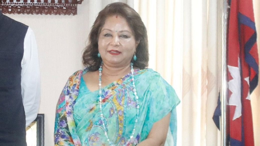 <div class="paragraphs"><p>Nepal's&nbsp; Foreign Minister Arzu Rana </p></div>