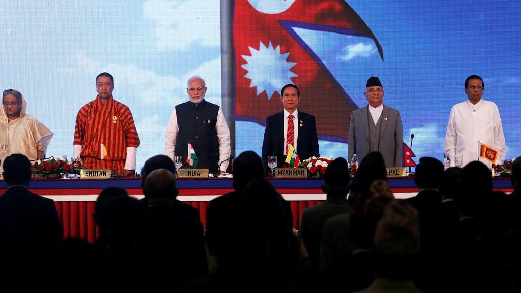 <div class="paragraphs"><p>File photo of members of BIMSTEC heads of state attend the summit in Kathmandu.</p></div>