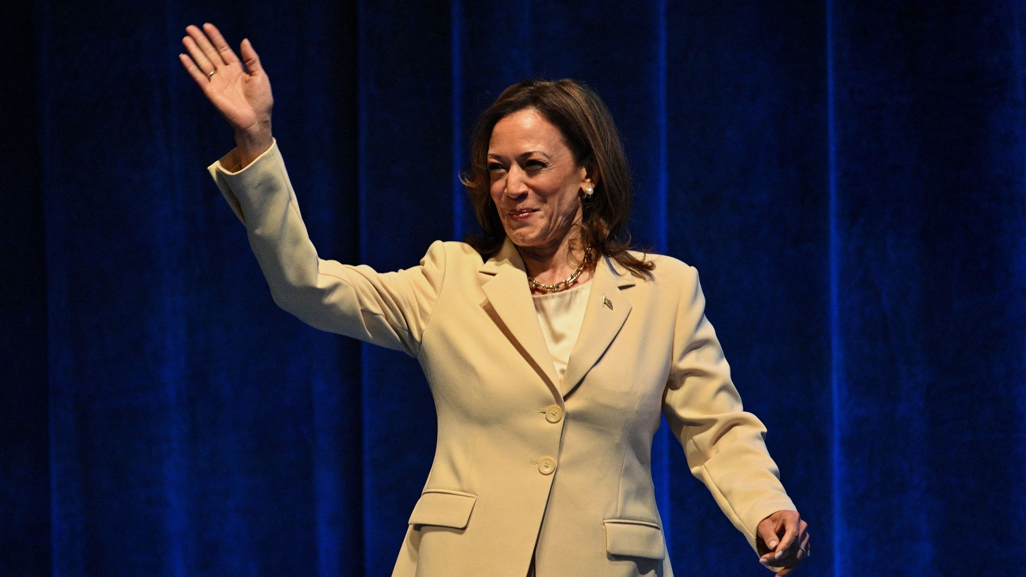 <div class="paragraphs"><p>US Presidential candidate Kamala Harris.</p></div>