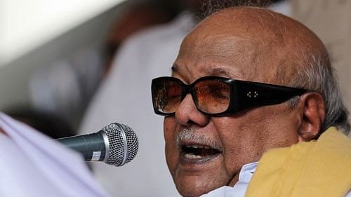 <div class="paragraphs"><p>Late DMK president M Karunanidhi.</p></div>