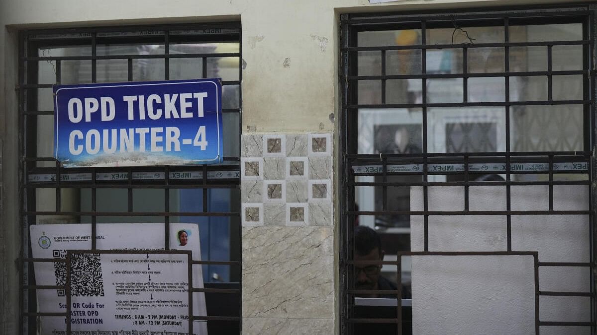 <div class="paragraphs"><p>A closed OPD counter at state government run SSKM hospital during doctors' strike against the sexual assault and murder of a postgraduate trainee doctor, in Kolkata.</p></div>