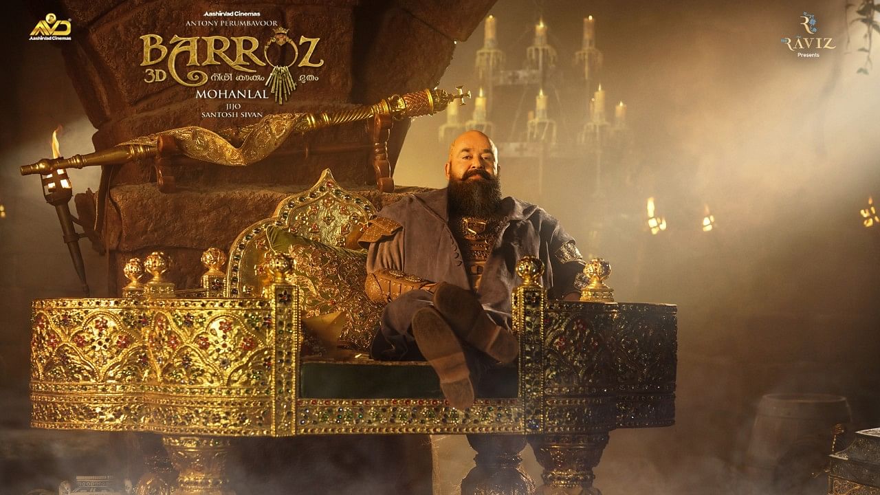 <div class="paragraphs"><p>Mohanlal in 'Barroz'. </p></div>