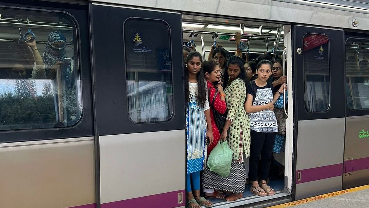 Overcrowding has been an issue since BMRCL opened the Purple Line fully in October last year.