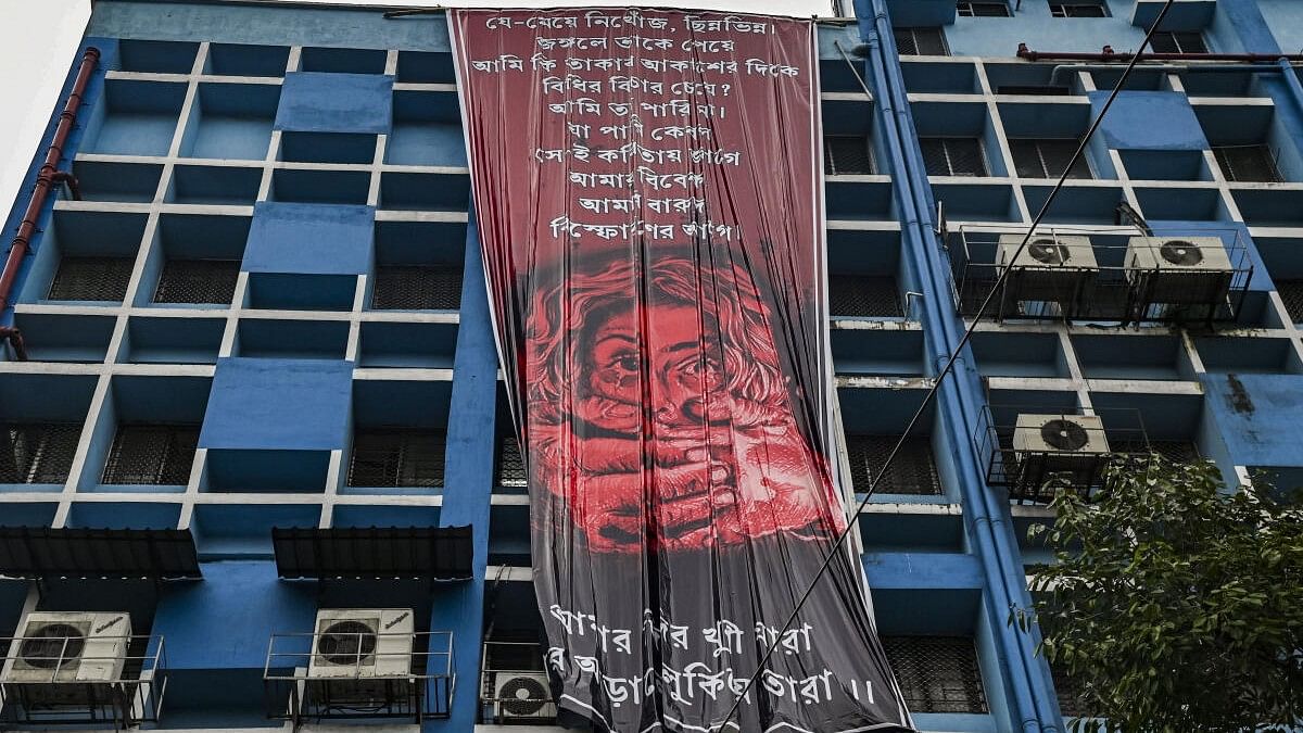 <div class="paragraphs"><p>A view of Kolkata's R G Kar College and Hospital that has been in the eye of storm since the rape and murder of a medic.&nbsp;</p></div>