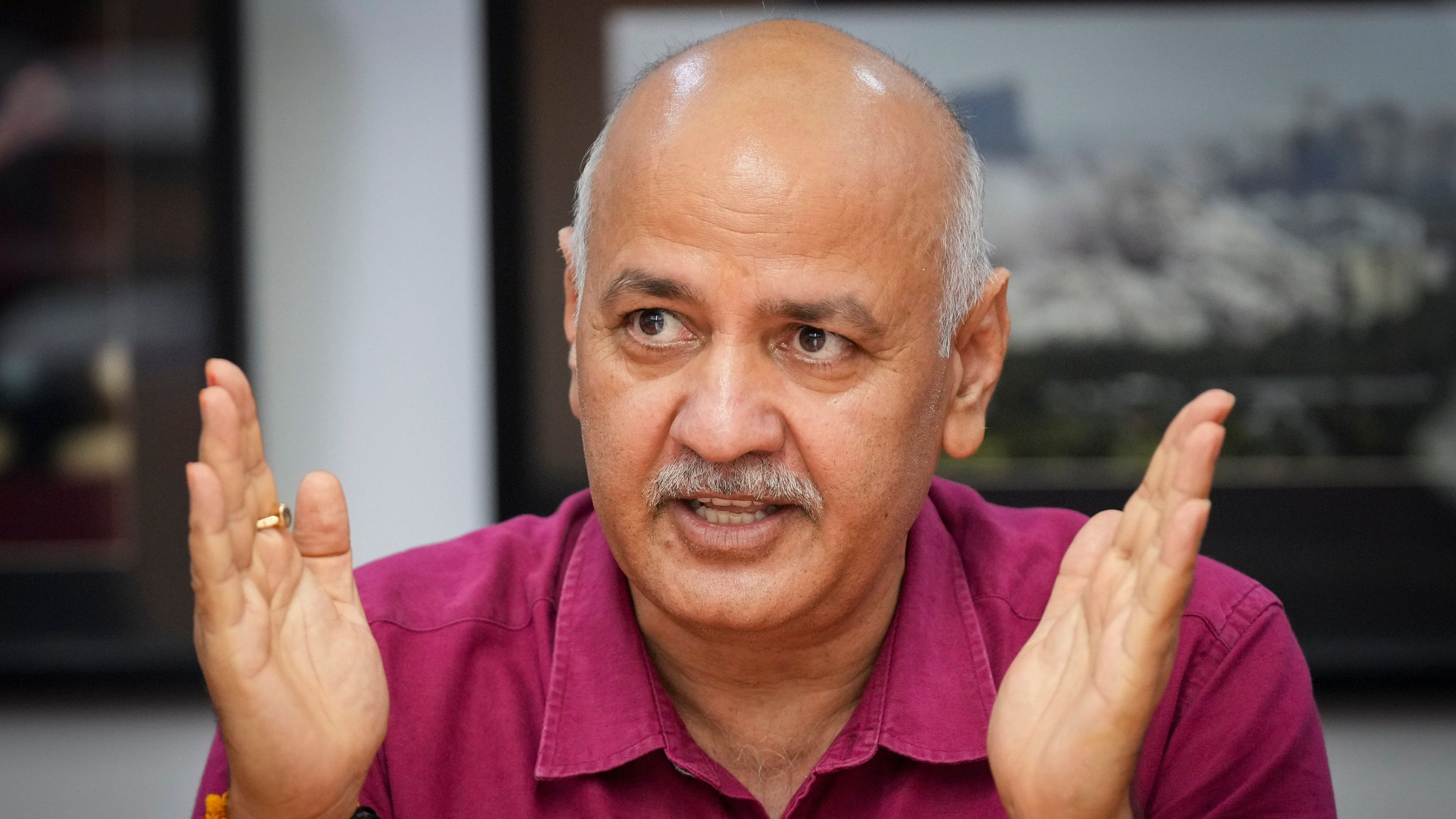 <div class="paragraphs"><p> AAP leader Manish Sisodia.</p></div>