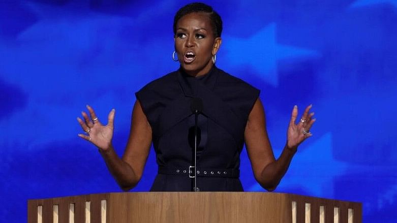 <div class="paragraphs"><p>Michelle Obama at the DNC.</p></div>