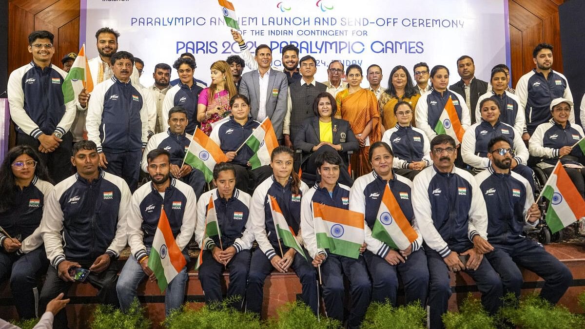 <div class="paragraphs"><p>Indian Paralympics contingent.</p></div>