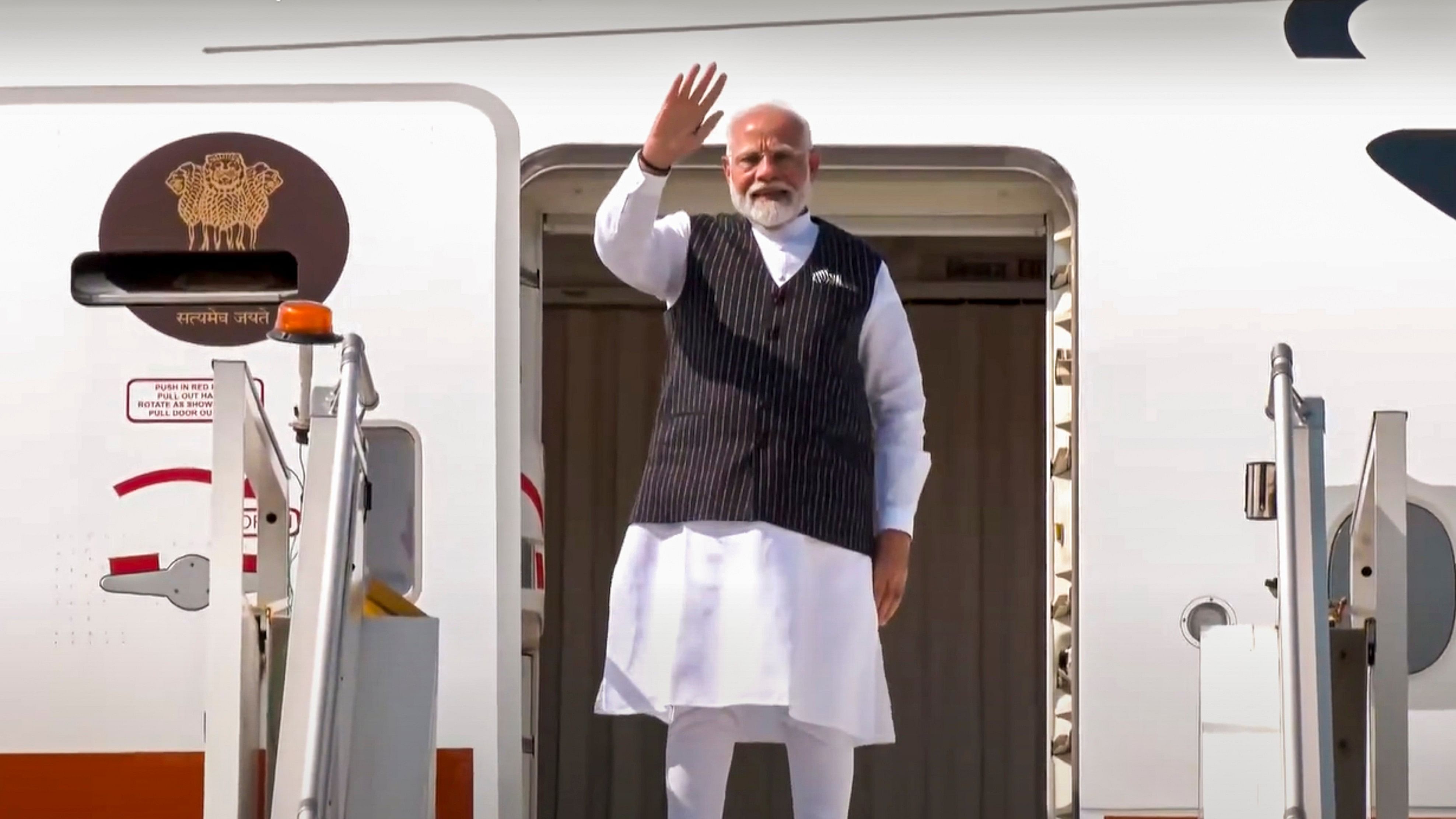 <div class="paragraphs"><p> Prime Minister Narendra Modi emplanes for Warsaw (Poland), in New Delhi, Thursday, Aug. 21, 2024. </p></div>