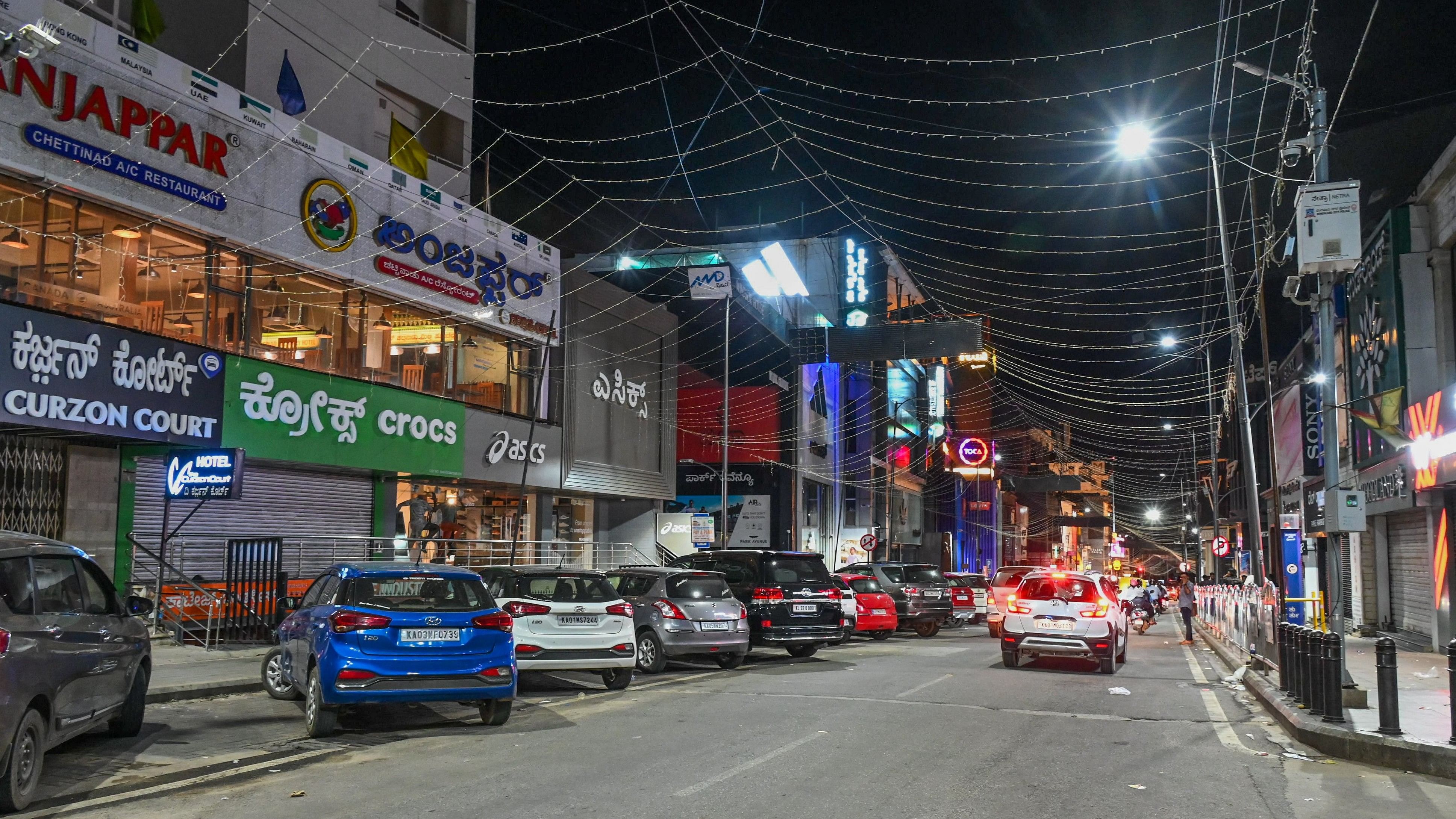 <div class="paragraphs"><p>Retail stores on Brigade Road are&nbsp;not keen on doing business until 1 am.&nbsp;</p></div>