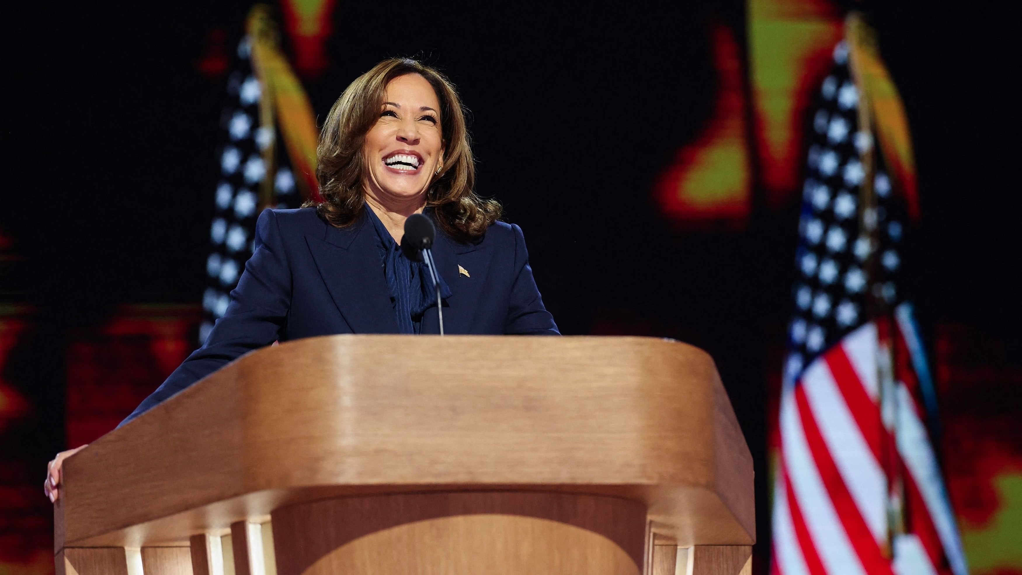 <div class="paragraphs"><p>Democratic presidential nominee and US Vice President Kamala Harris.</p></div>