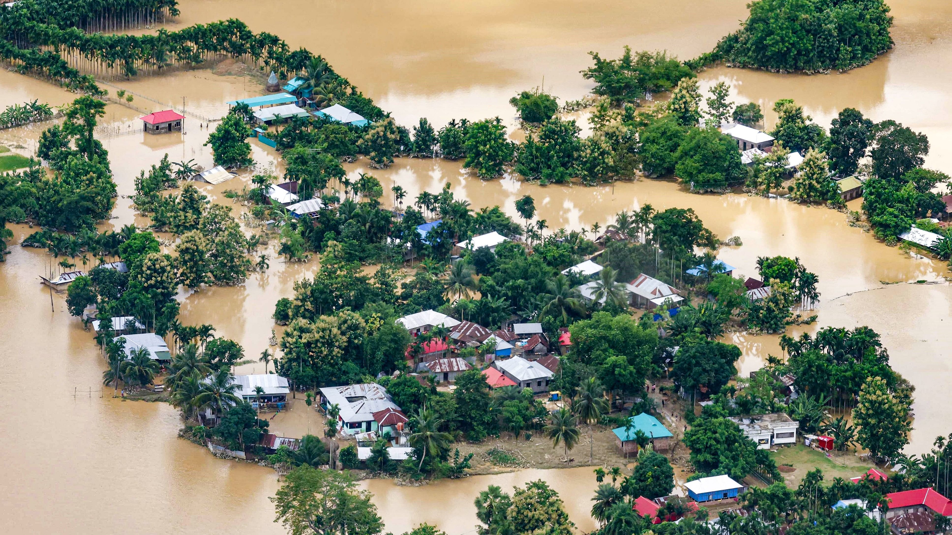 <div class="paragraphs"><p>A view of a flood-affected area in Tripura.</p></div>