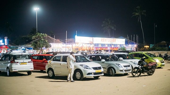 <div class="paragraphs"><p>Cars Of taxi drivers parked on Colva Beach. (Image for representation.)</p></div>