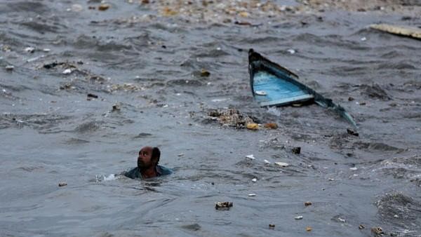 <div class="paragraphs"><p>Capsized boat. Representative image.</p></div>