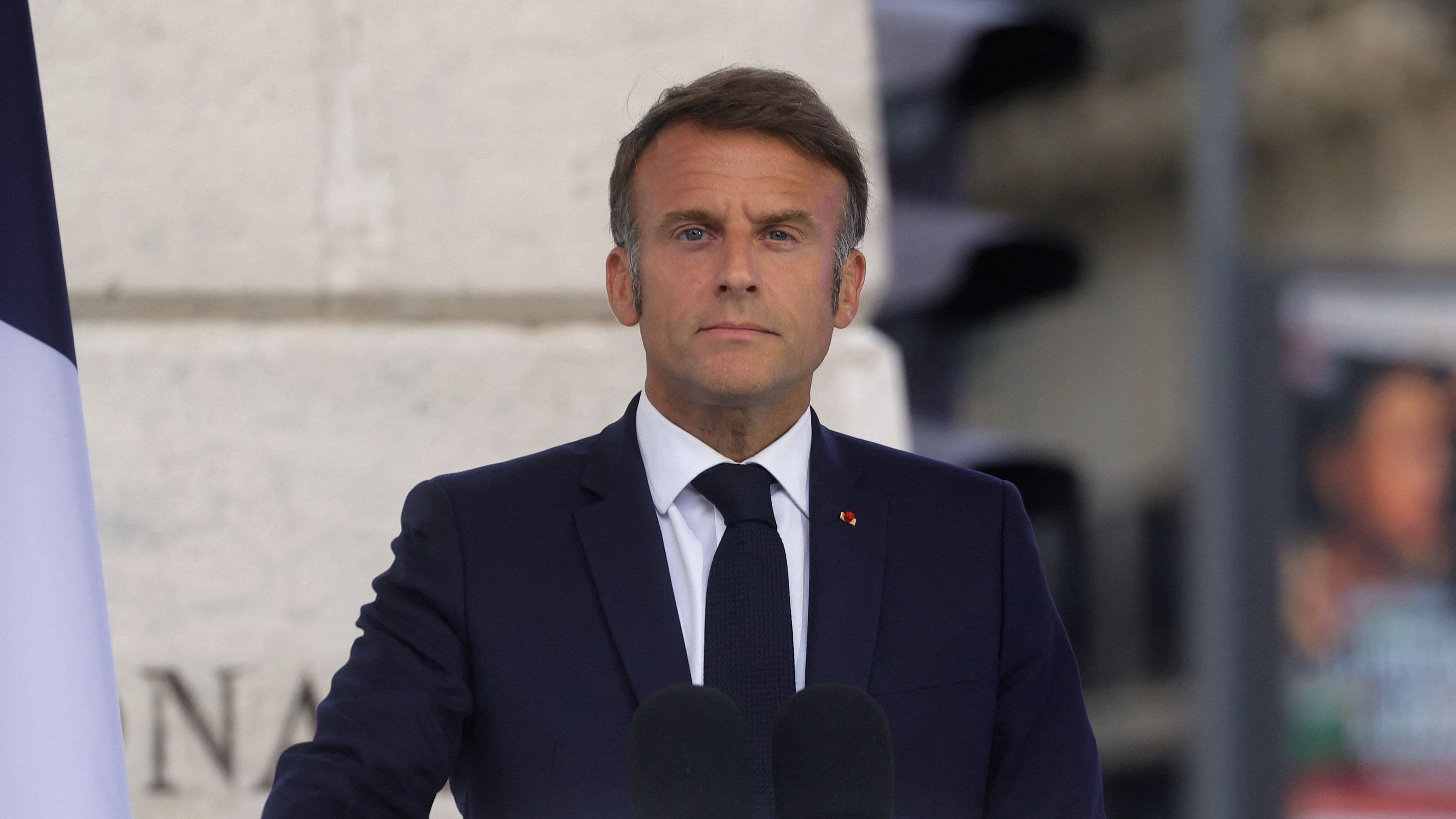 <div class="paragraphs"><p>French President Emmanuel Macron </p></div>