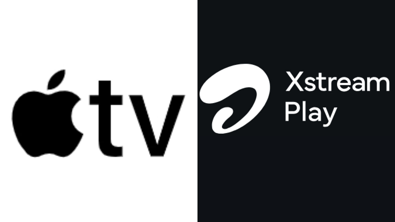 <div class="paragraphs"><p>Apple TV and Airtel Xstream logos.</p></div>