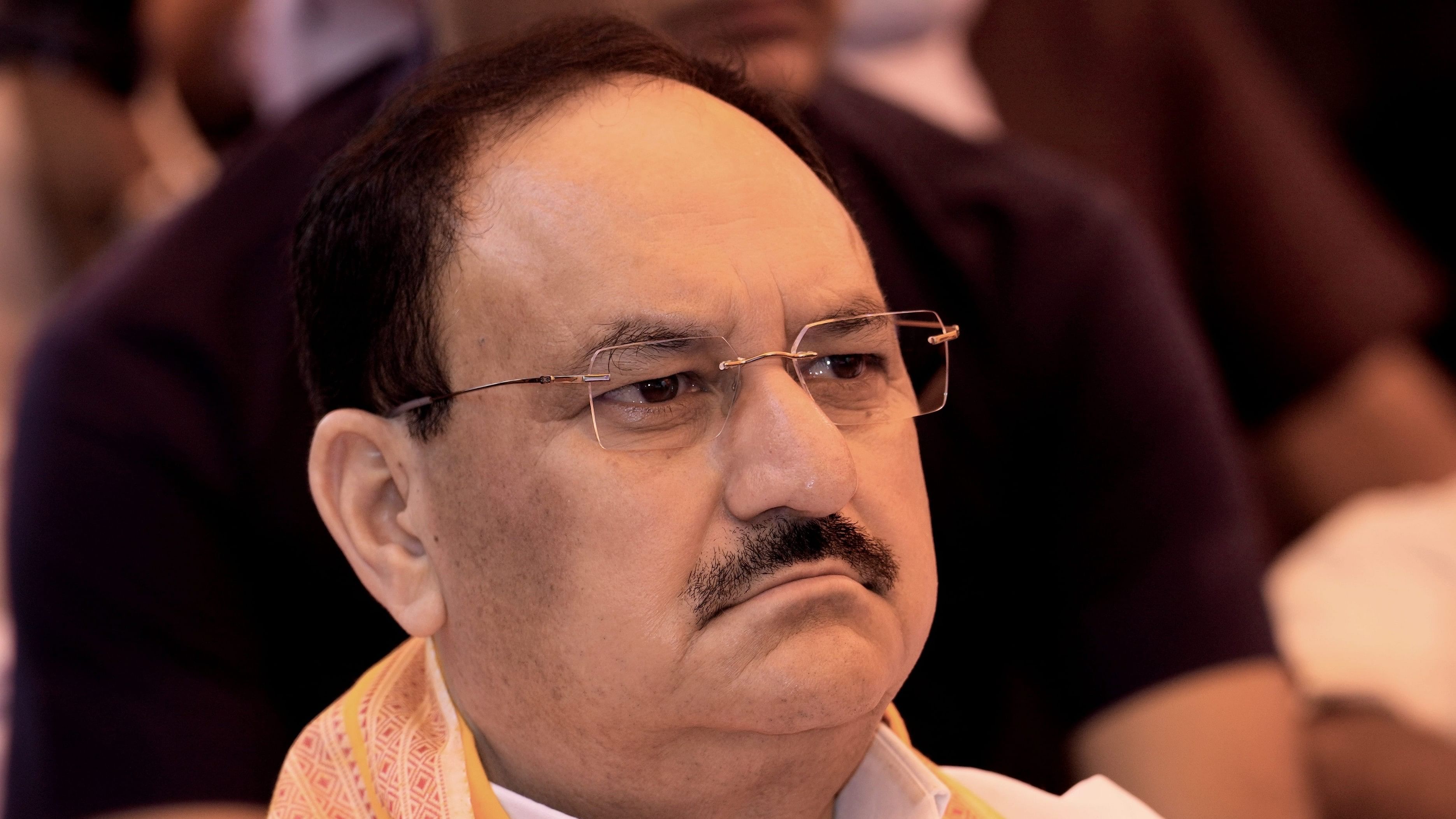 <div class="paragraphs"><p>Union Minister and BJP National President JP Nadda </p></div>