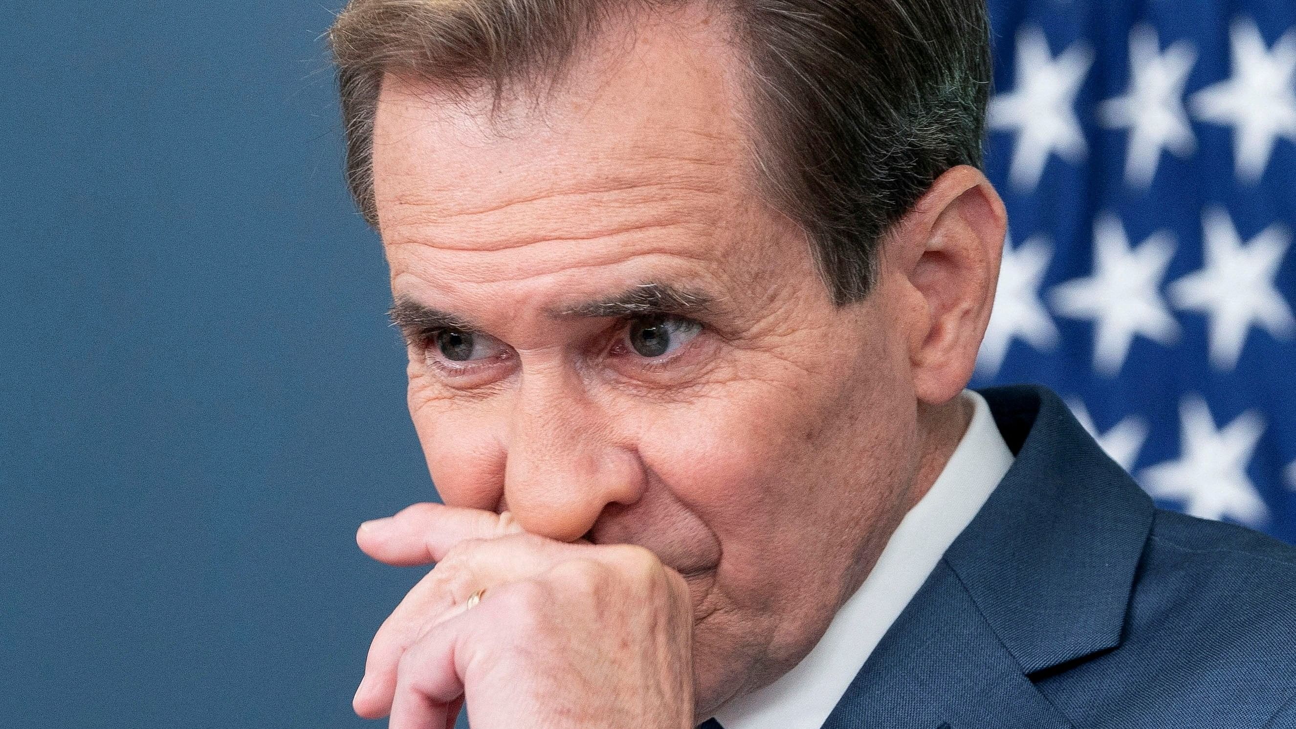 <div class="paragraphs"><p>National Security Communications Advisor John Kirby </p></div>