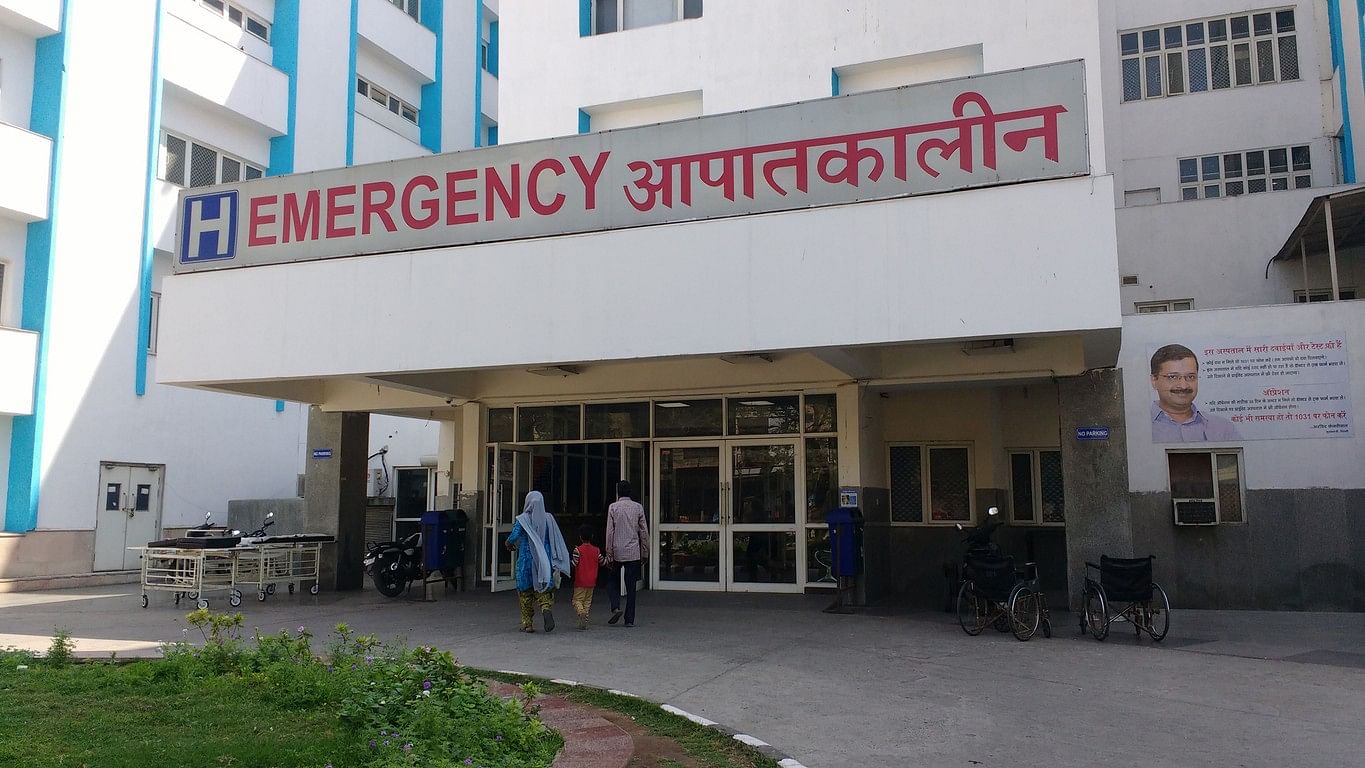 <div class="paragraphs"><p>A view from the outside of an hospital in Delhi. (Representative image)</p></div>