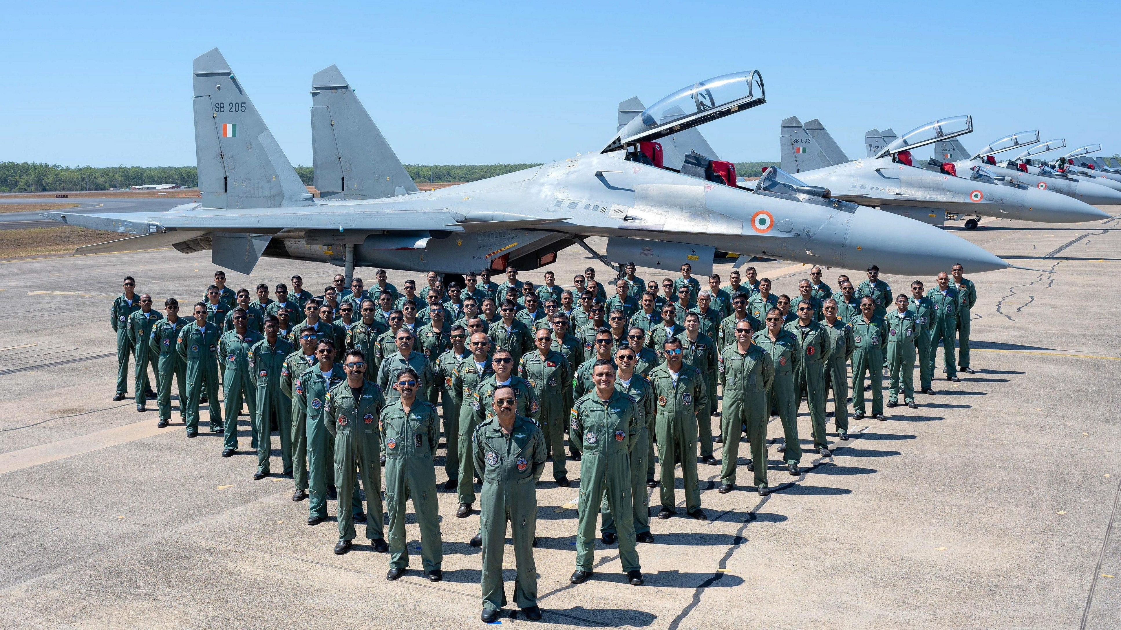 <div class="paragraphs"><p> Indian Air Force (IAF) personnel during the multinational military exercise Pitch Black 24, in Australia. </p></div>