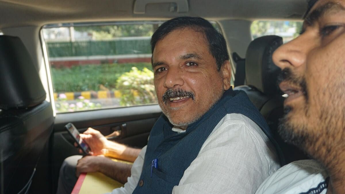 <div class="paragraphs"><p>Aam Aadmi Party leader and Rajya Sabha member Sanjay Singh</p></div>