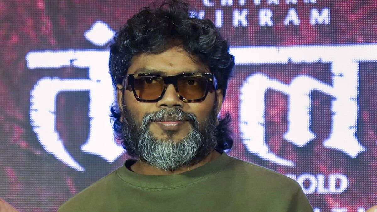 <div class="paragraphs"><p>Director PA Ranjith during the promotion of film 'Thangalaan', in Mumbai.</p></div>