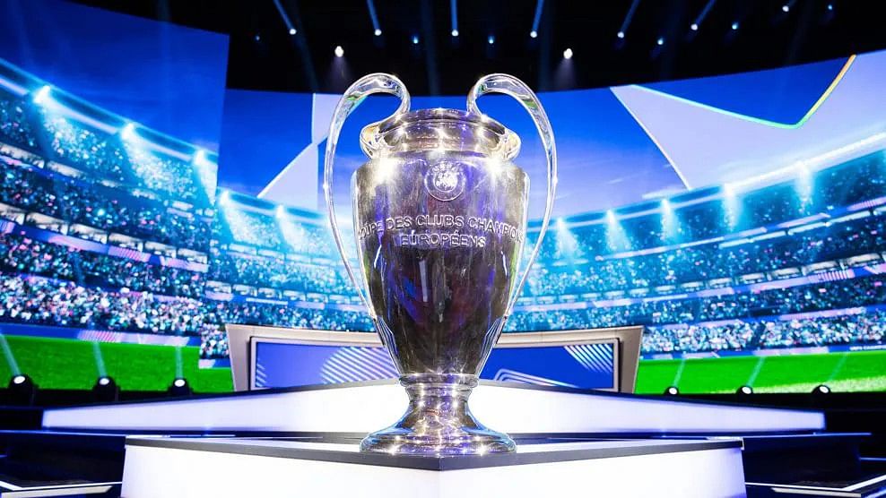 <div class="paragraphs"><p>UEFA Champions League Trophy.</p></div>