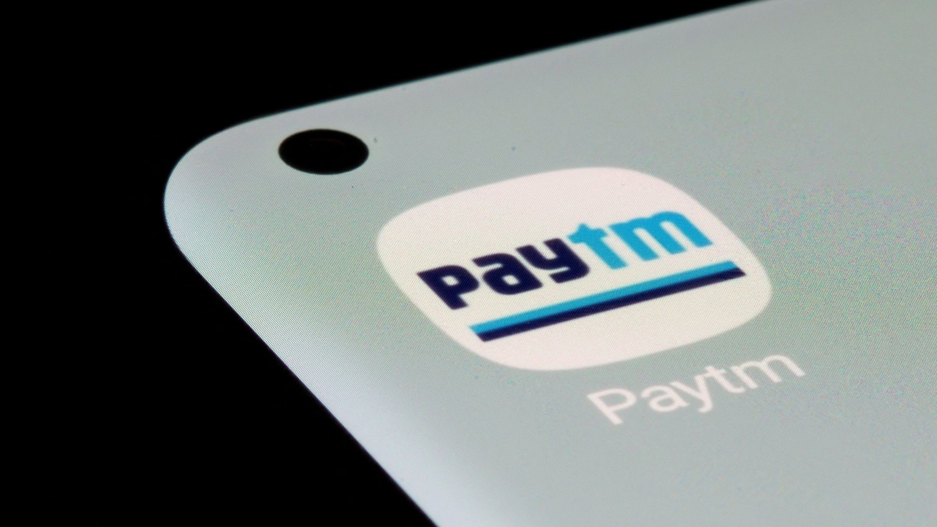 <div class="paragraphs"><p>Paytm app is seen on a smartphone.</p></div>